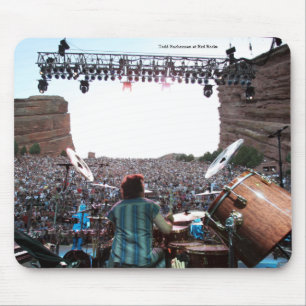 Todd Sucherman behind kit at Red Rocks Mouse Pad