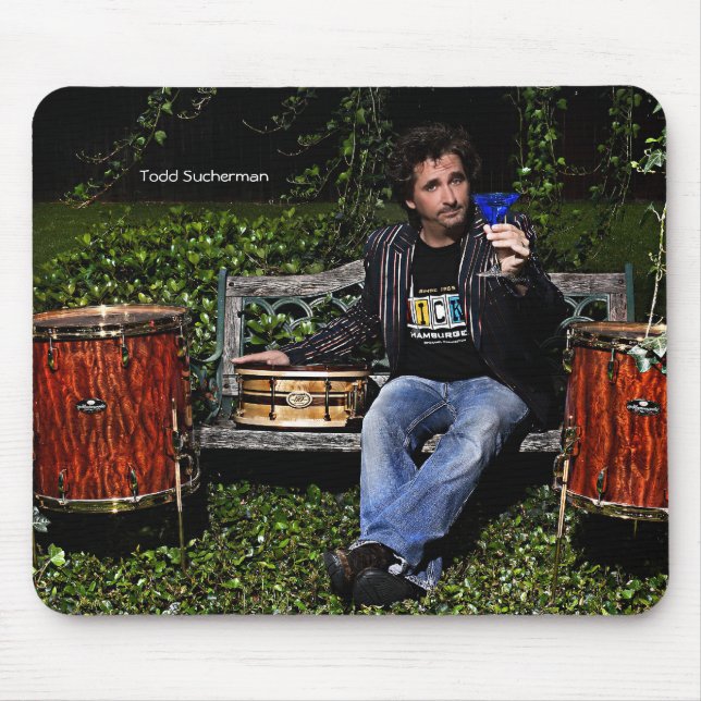Todd Sucherman Garden Bench Mouse Pad (Front)