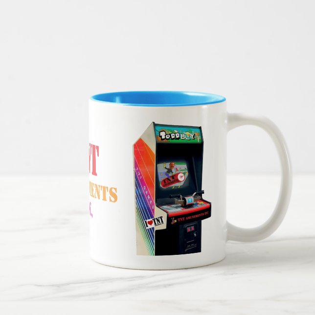 ToddBoy TNT Amusements Inc Two-Tone Coffee Mug (Right)