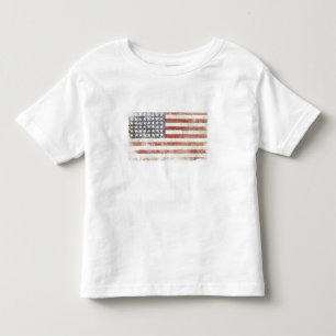 Toddle Tee with Cool USA Flag