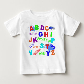 Toddler Alphabet- boys version Baby T-Shirt