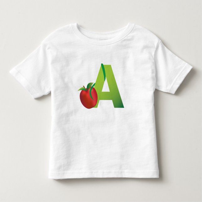 toddler alphabet t shirt (Front)