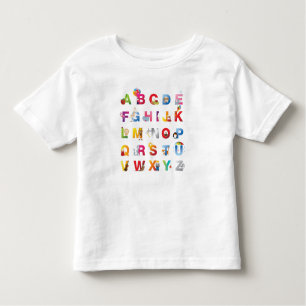 toddler alphabet t-shirt