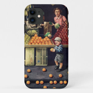 Toddler and Oranges iPhone 11 Case