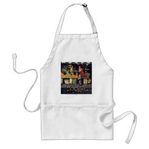 Toddler and Oranges Standard Apron