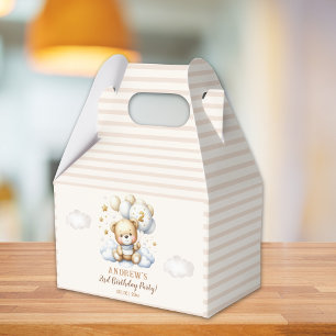 Toddler Boy 2nd Birthday Party Favour Box