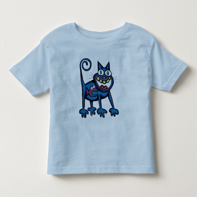 Toddler Cat/Dog Toddler T-Shirt (Front)