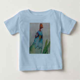 toddler chicken baseball t-shirt