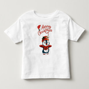 Toddler Christmas Penguin T-Shirt