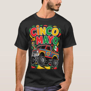 Toddler cinco de mayo monster shirt funny chilli
