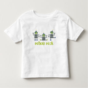 TODDLER CLOTHING :: robots x 3 Toddler T-Shirt