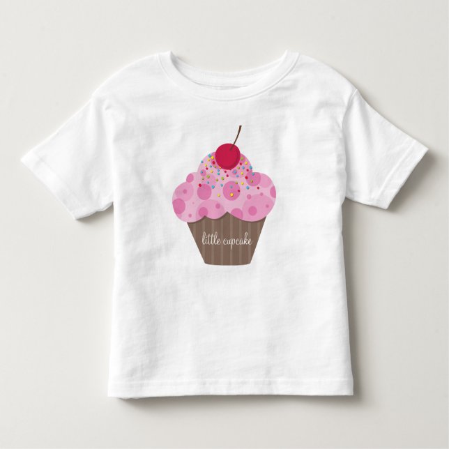 TODDLER CLOTHING :: sweet cupcake Toddler T-Shirt (Front)