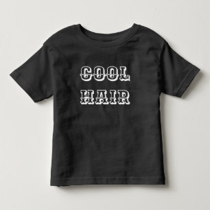 Toddler, Cool Hair - Dark Colours Toddler T-Shirt