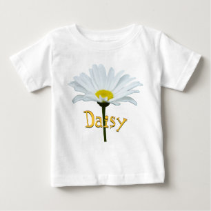 Toddler Daisy T-shirt Personalise Daisy Baby Shirt