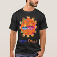 Toddler Diwali-Shirt Kid Men Women Family Hindu Ha