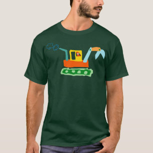 toddler draw excavator T-Shirt
