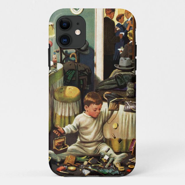 Toddler Empties Purses Case-Mate iPhone Case (Back)