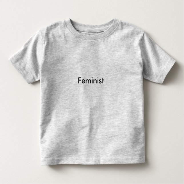 Toddler Feminist T-shirt (Front)
