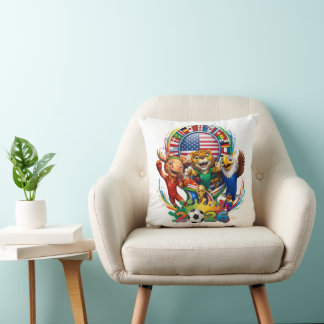 Toddler fifa 2026 themed t-shirt cushion