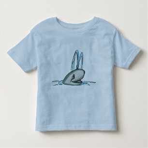 TODDLER FINE JERSEY T-SHIRT - GREY WHALE