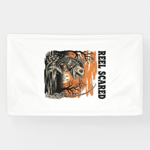 Toddler Fishing Halloween Banner