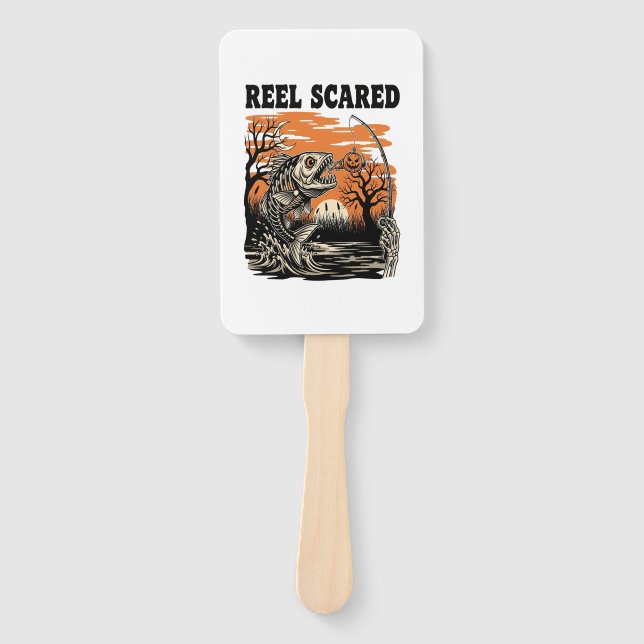 Toddler Fishing Halloween Hand Fan (Front)