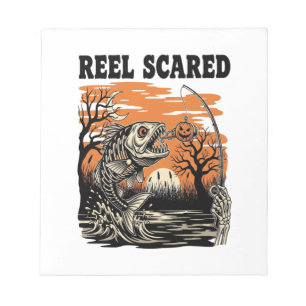 Toddler Fishing Halloween Notepad
