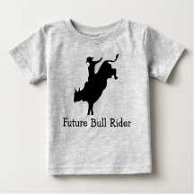 Toddler Future Bull Rider Long Sleeve T Shirt