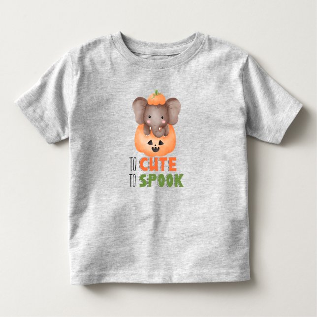 Toddler Halloween Graphic Tee (Front)
