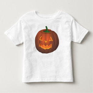 Toddler Halloween T-Shirt Pumpkin Toddler Shirts