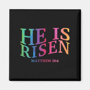 Toddler He Is Risen Christian Easter God Sister Da Magnet