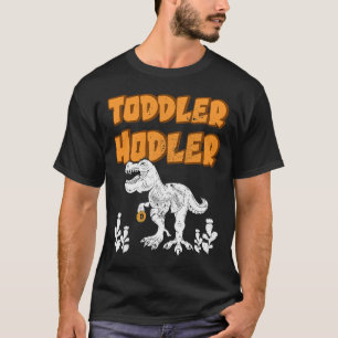 Toddler Hodler Bitcoin Dinosaur BTC Cryptocurrency T-Shirt
