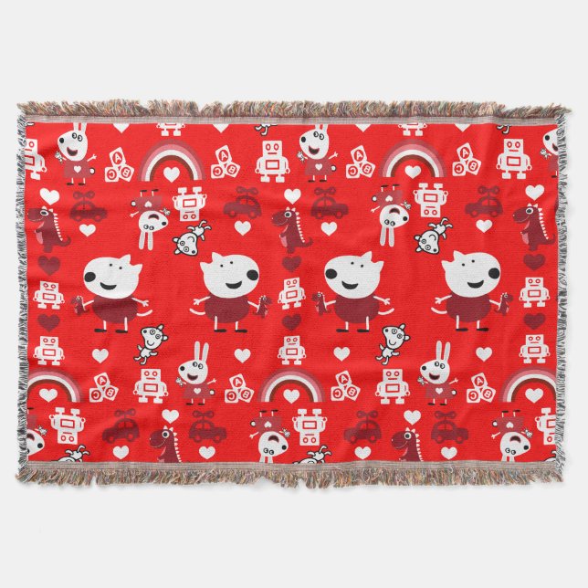 Toddler Home Décor Throw Blanket (Front)
