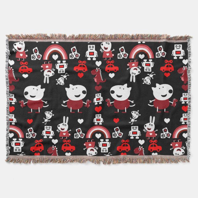 Toddler Home Décor Throw Blanket (Front)