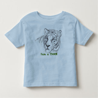 toddler, I'am a TIGER Toddler T-Shirt