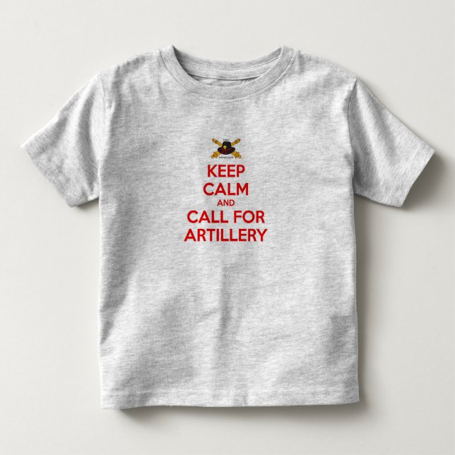 Toddler Keep Calm Tee (Front)