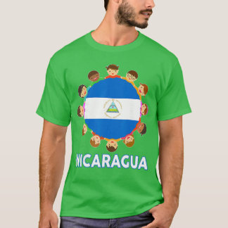 Toddler Nicaragua Flag Nicaraguan Hispanic Heritag T-Shirt