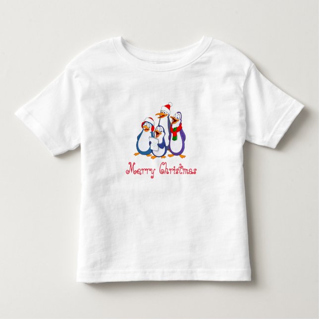 Toddler Penguins T-Shirt (Front)
