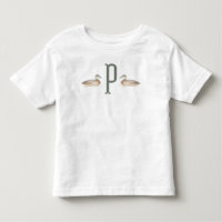 Toddler Personalised Mallard Duck T-Shirt