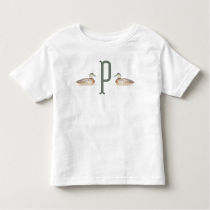 Toddler Personalised Mallard Duck T-Shirt