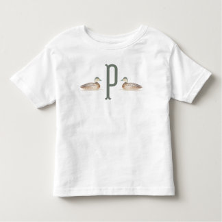 Toddler Personalised Mallard Duck T-Shirt