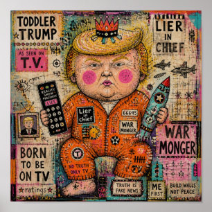 Toddler President Poster