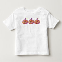Toddler Pumpkin Shirt Floral Pumpkin for Toddler