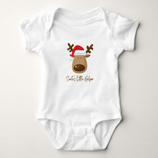 Toddler Santa's Little Helper  Bodysuit