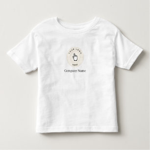 Toddler Shirt - Black - Custom (add text/logo) 