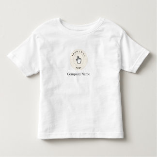 Toddler Shirt - Black - Custom (add text/logo) 