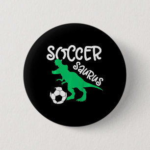 Toddler Soccer Dinosaur For Boys And Girls Dino Lo 6 Cm Round Badge
