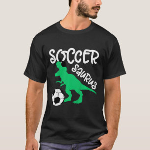 Toddler Soccer Dinosaur For Boys And Girls Dino Lo T-Shirt