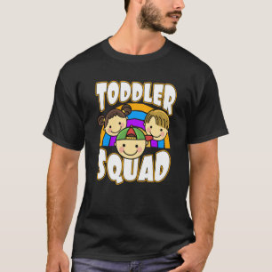 Toddler Squad Funny Daycare Provider Appreciation T-Shirt