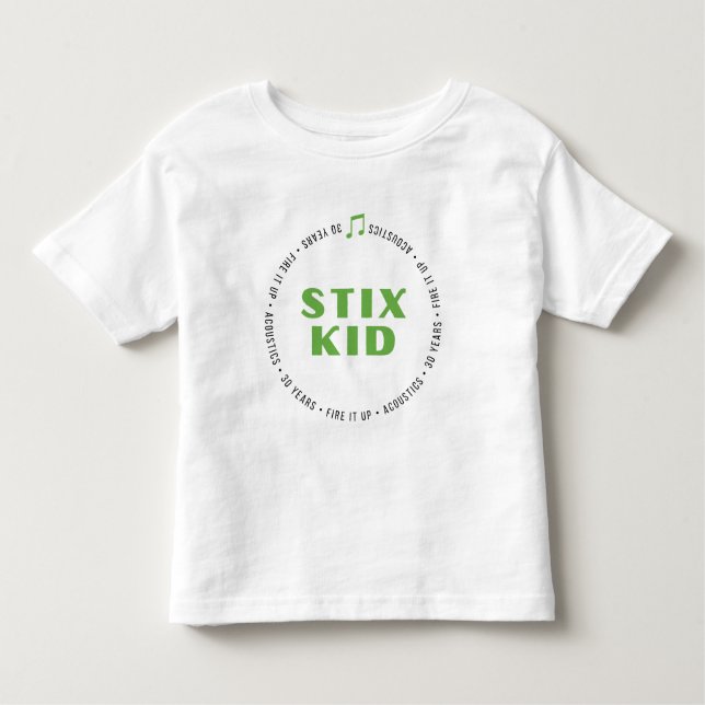 TODDLER - Stix Kid front/back (white/light colours T-Shirt (Front)